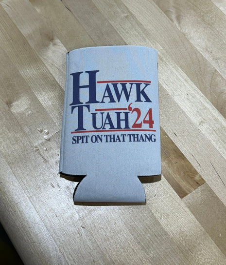 Hawk Tuah Spit on that thang 24 Can Koozie custom print