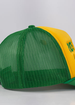Ride Me Like A Tractor Green/Yellow Mesh SnapBack Custom Embroidered Hat