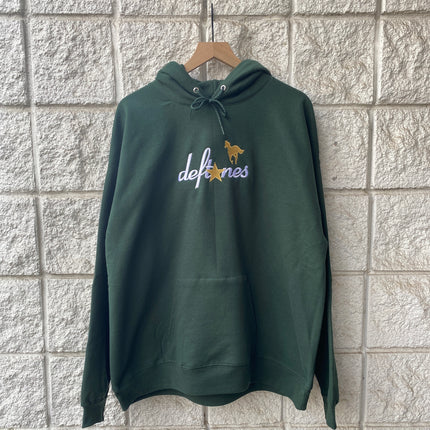 Deftones White Pony Custom Embroidered Forest Green Hoodie