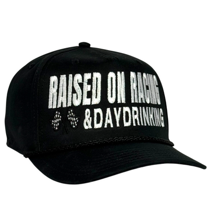 Raised on Racing & Daydrinking Hat Trucker Adjustable Cap