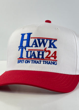 HAWK TUAH 24 SPIT ON THAT THANG BALL CAP Trucker Cap Custom Embroidered