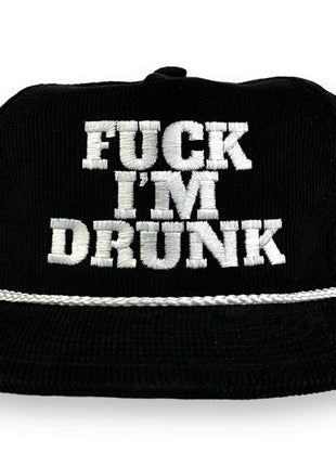 F IM DRUNK HAT Custom Embroidered