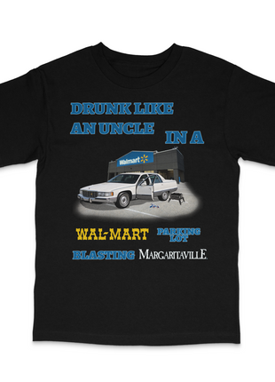 Drunk Like An Uncle Custom Printed T-Shirt