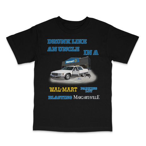 Drunk Like An Uncle Custom Printed T-Shirt
