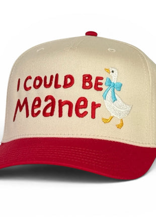 I Could Be Meaner Goose Hat