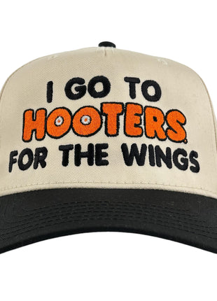 I GO FOR THE WINGS HAT CUSTOM EMBROIDERY