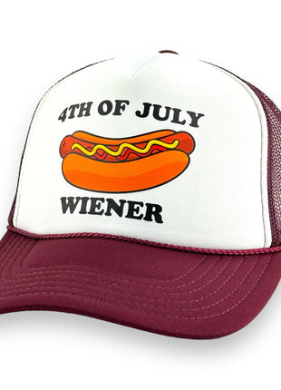 4th OF JULY WIENER HAT Printed