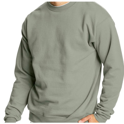 Custom order. I miss Mac Miller on a large sage green Crewneck Sweatshirt Custom Embroidery
