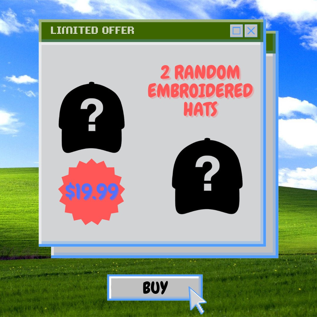 Random Hat Generator 2 Random Custom EMBROIDERED HATS – Old School Hats