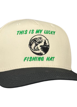 This is My Lucky Fishing Hat Custom Embroidered