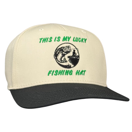 This is My Lucky Fishing Hat Custom Embroidered