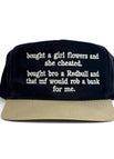 Navy Strapback