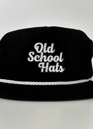 OLD SCHOOL HATS Corduroy Limited Edition￼ Custom Embroidered