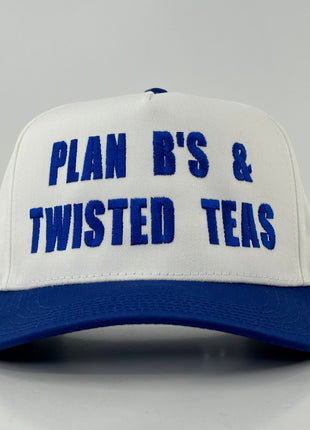 Plan B’s & Twisted Teas Blue Snapback Cap Hat Custom Embroidered