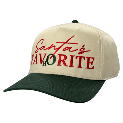 Santa’s Favorite Ho Ho Hat custom embroidered Funny Christmas gift￼