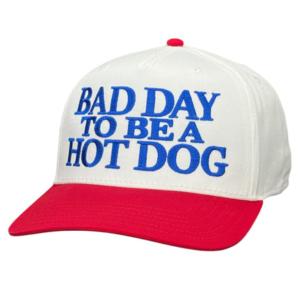 Bad Day to Be a Hot Dog Trucker Cap Custom Embroidered Hat