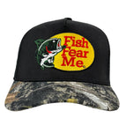 BLACK MESH CAMO BRIM