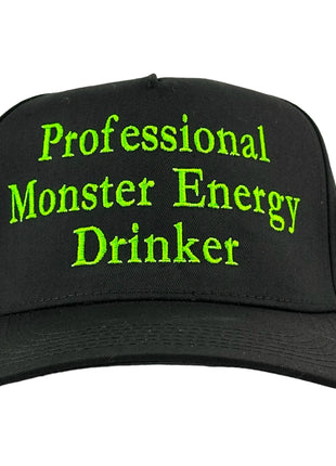 Professional Monster Energy Drinker Custom Embroidered