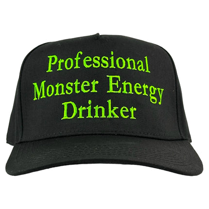 Professional Monster Energy Drinker Custom Embroidered
