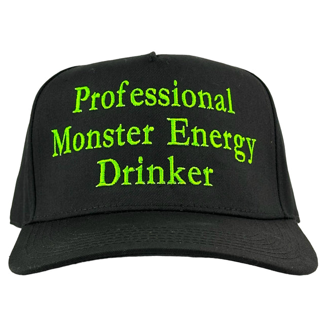 Professional Monster Energy Drinker Custom Embroidered