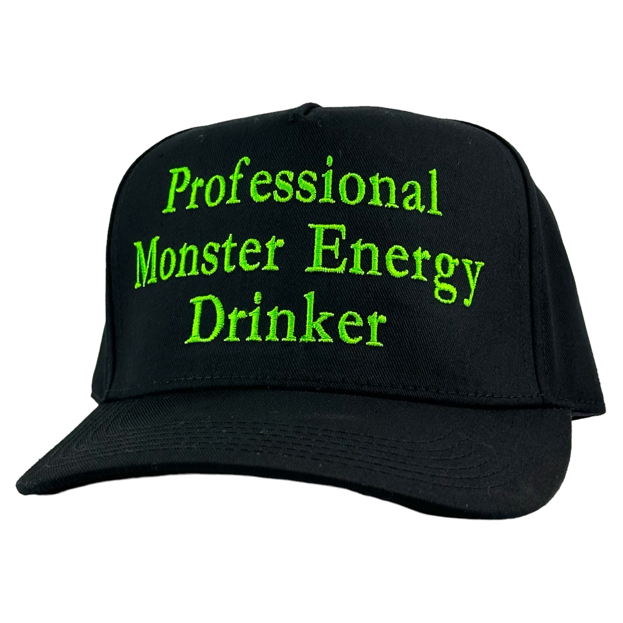 monsters hat Professional Monster Energy Drinker Custom Embroidered