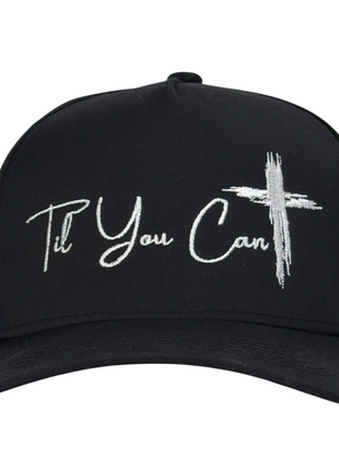 Til you can’t embroidered SnapBack hat