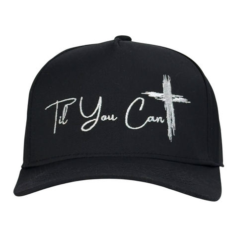 Til you can’t embroidered SnapBack hat