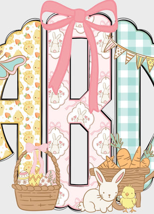 Easter monogram