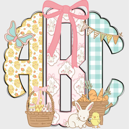 Easter monogram