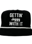 BLACK WHITE ROPE CORDUROY SNAPBACK