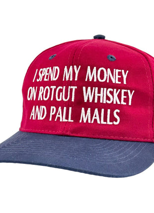 I SPEND MY MONEY ON HAT CUSTOM EMBROIDERY