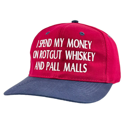 I SPEND MY MONEY ON HAT CUSTOM EMBROIDERY