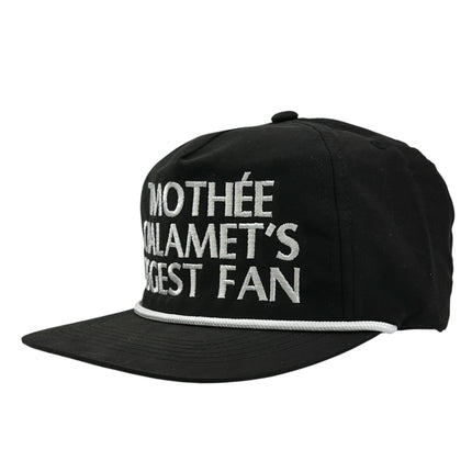 TIMOTHEE CHALAMET BIGGEST FAN HAT Custom Embroidered