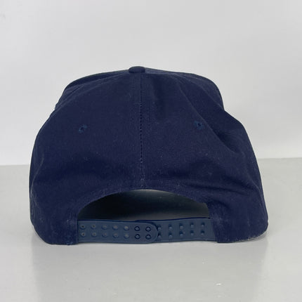 What the Hell are you talking about custom embroidered Rope SnapBack Cap Hat Navy