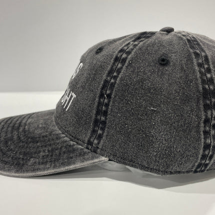 I Miss Title F custom embroidered denim ￼dad hat Strapback