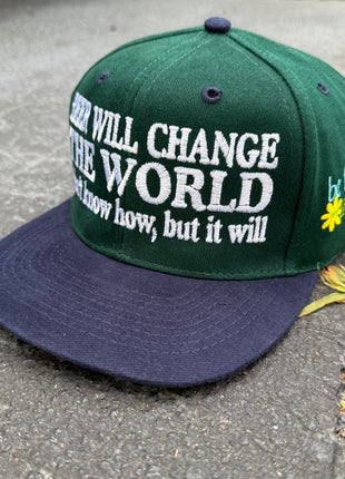 Beer Will Change The World Hat Custom Embroidered