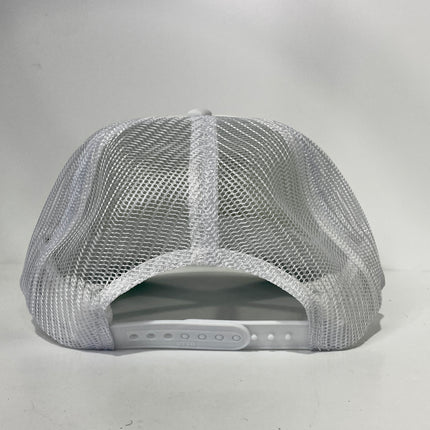 Work it ‘till it hurts Drill it ‘till it squirts custom printed mesh trucker hat SnapBack