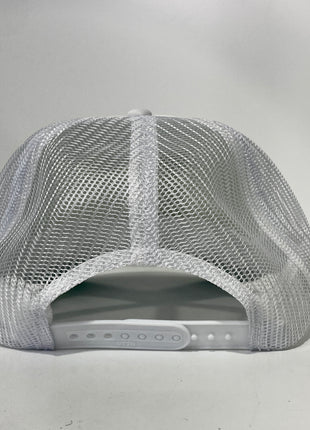 Work it ‘till it hurts Drill it ‘till it squirts custom printed mesh trucker hat SnapBack