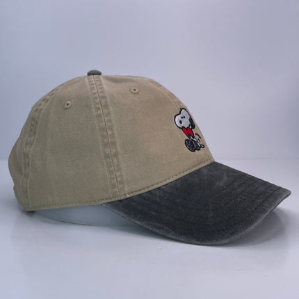 Snoopy Valentines Buckle StrapBack Dad Hat CAP CUSTOM EMBROIDERY