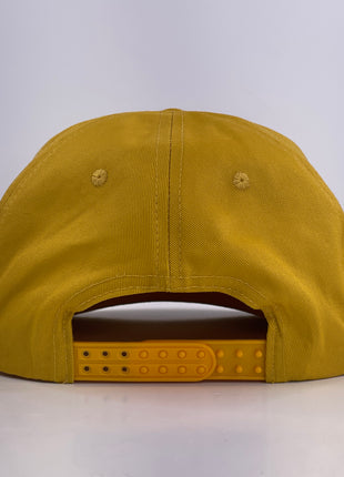 Scott Pilgrim vs the World yellow/black rope, custom embroidered snapback hat