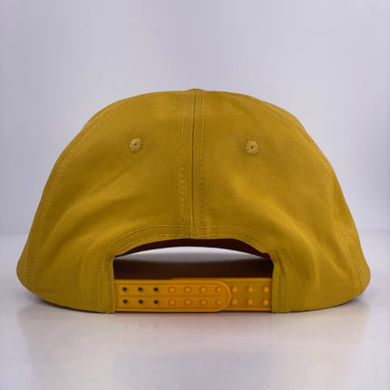 Scott Pilgrim vs the World yellow/black rope, custom embroidered snapback hat