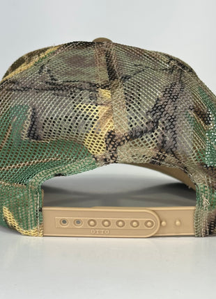 Milf Hunter Custom Embroidered Camo Mesh SnapBack Hat Cap