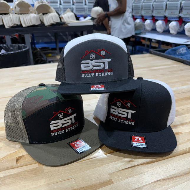 Custom Production BST Contracting LLC Hats