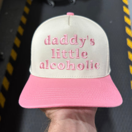 DADDY’S LITTLE ALCOHOLIC HAT Custom Embroidery