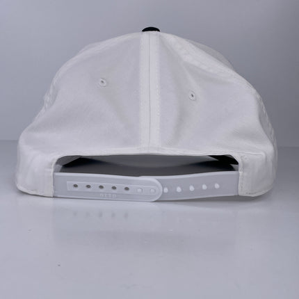 Raise Hell Praise Dale Custom Embroidered SnapBack White/Black