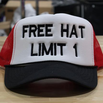 Free hat limit 1 only 5 ever made