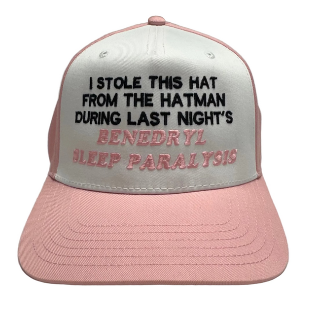 I Stole This Hat From The Hatman Custom Embroidered Hat