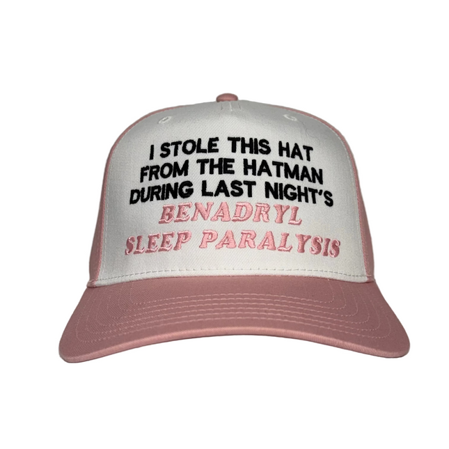 I Stole This Hat From The Hatman Custom Embroidered Hat