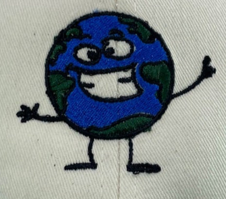 Earth man custom embroidered see Dakota