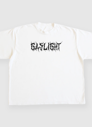 Gaslight Custom Printed White T-shirt